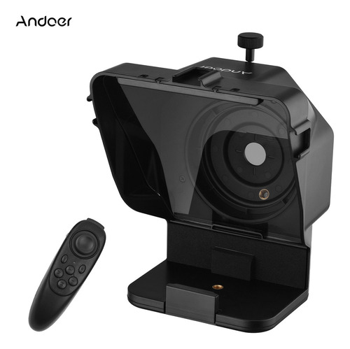 Novo Andoer Portátil Smartphone Teleprompter Prompter Com