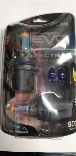 Imagen 2 de 5 de Focos Tipo Xenon Evo Rojo 9004 Spectra Pellizco T10 D Regalo