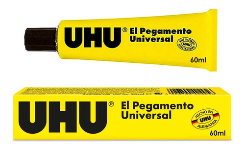 Pegamento Adhesivo Uhu Universal 60 Ml