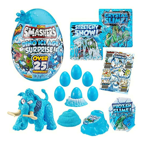 Smashers Dino Ice Age Mammoth Series 3 De Zuru Surprise Egg