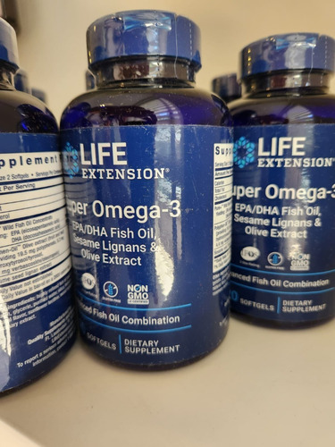 Super Omega 3 - Life Extension Sabor sem sabor