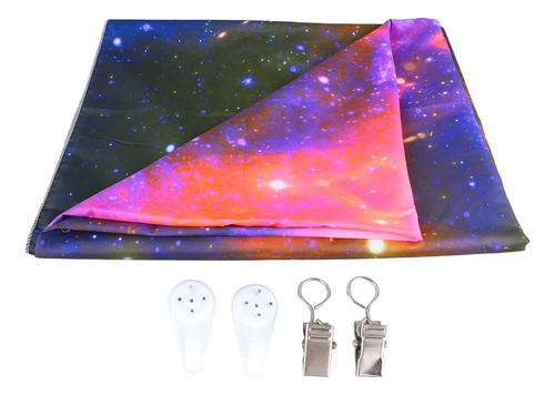 Tapiz De Luz Negra, Estilo Nebulosa, Suave, Agradable A La P