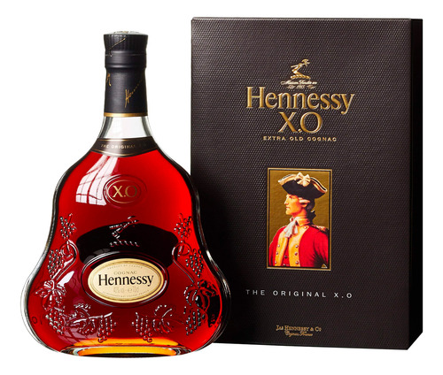 Pack De 12 Cognac Hennessy Xo Estuche Metalico 700 Ml