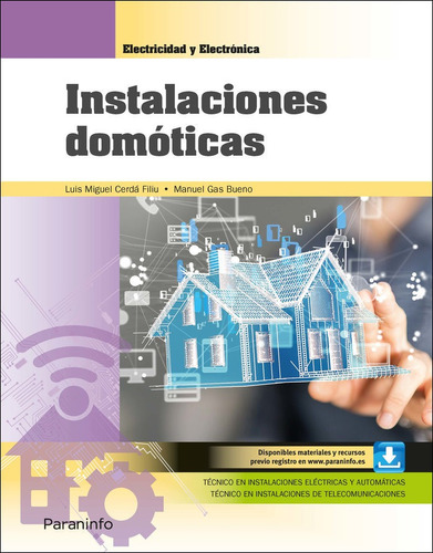 Instalaciones Domãâ³ticas ( Ediciãâ³n 2020), De Cerdá Filiu, Luis Miguel. Editorial Ediciones Paraninfo, S.a, Tapa Blanda En Español