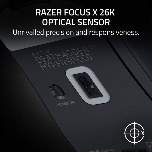Raton Inalambrico Razer Hyperspeed 55g Usb C 100hr 26k Negro
