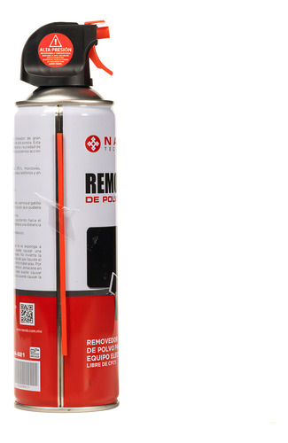 Naceb Tecnología Removedor De Polvo NA-621 Aire Comprimido Para Equipo Electrónico 660ml