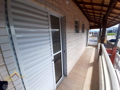 Imagem 17 de 21 de Linda Casa De Condomínio, Sobreposta Com Ampla Sacada Por R$ 210.000,00 - Aceita Financiamento No Maracanã Em Praia Grande. - Ca0880