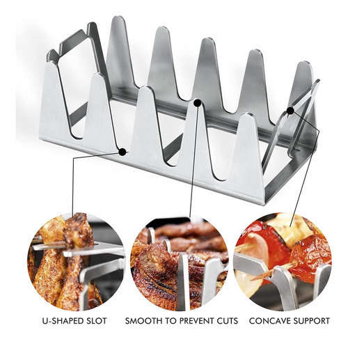 Brochetas Universales De Acero Inoxidable Para Kebab