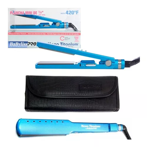 Planchita Pelo Humedo Babyliss 2073 + Funda 450 F Alisados