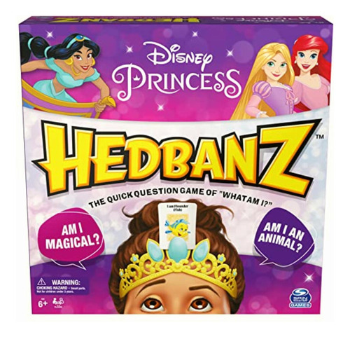 Spin Master Games Hedbanz Juego De Princesa De Disney Con