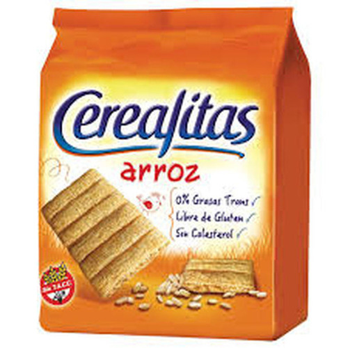 Tostadas De Arroz Cerealitas 160 Gr. X 12 Unidades Sin Tacc