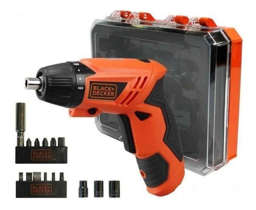 Destornillador Inalámbrico Black+decker Kc4815k 4.8v Naranja