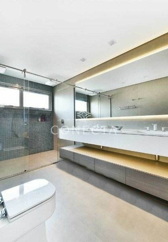 Imagem 27 de 29 de Alphaville 01 | Casa Alto Padrão | Estilo Moderno E Contemporâneo | 4 Suítes | Sauna | Piscina - Cnc1261