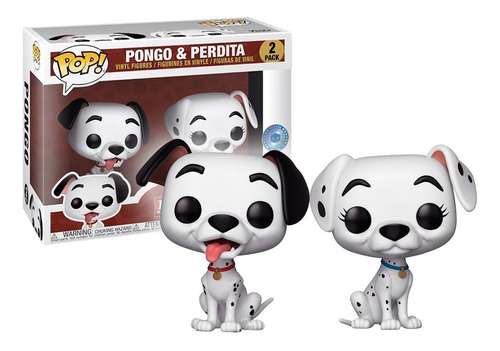 Funko Pop! Disney: 101 Dalmatas - Pongo & Perdita 2-pack
