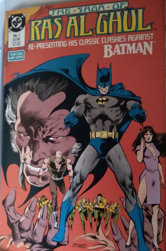 Hq Batman Importada Saga Of Rãs Al Ghul Completa 1987 Rara