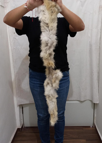 Retazo Piel  Coyote Natural  De Criadero 75cm  (#42)