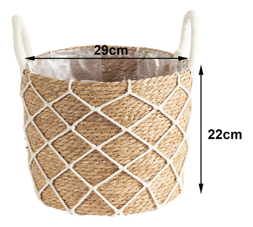 * Soporte Para Macetero De Suelo, Cestas De Mimbre,