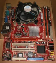 Comprar Placa Mãe Pcchips P17g\u002F1333 Core 2 Duo 2gb Ddr2