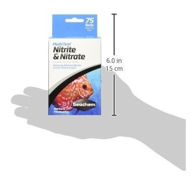 Kit De Prueba De Nitritos Y Nitratos Seachem Multitest