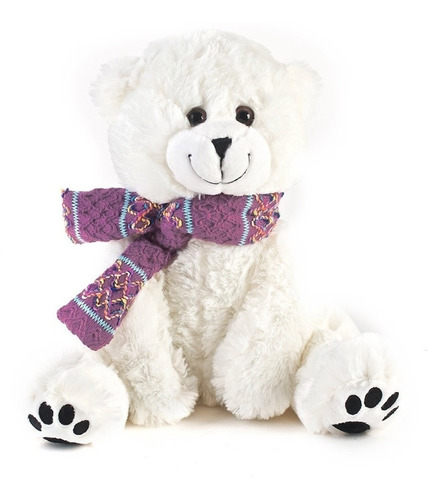 Oso Polar Peluche Super Suave 35 Cm Wabro