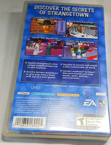 The Sims 2 Juego De Disco Usado (Usado)