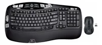 Comprar Logitech Combinación De Teclado Y Mouse Mk550 Wireless Wave K350 Incluye Teclado Y Mouse, Batería De Larga Duración, Diseño Ergonómico Wave Con Mouse Inalámbrico (con Mouse) Con Ratón