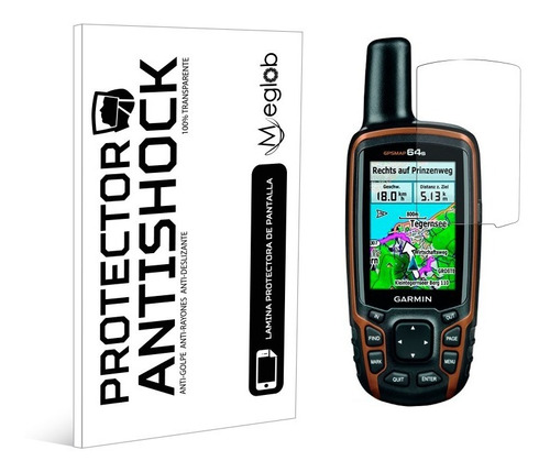 Protector De Pantalla Antishock Garmin Gpsmap 64s