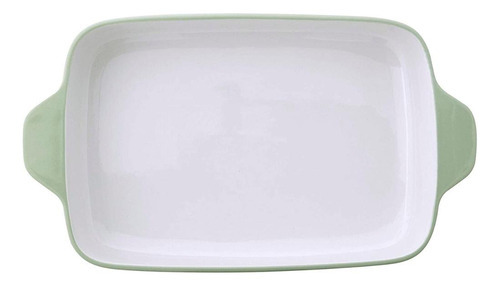 Forma De Cerâmica Retangular Pistache Grande Kitchenaid