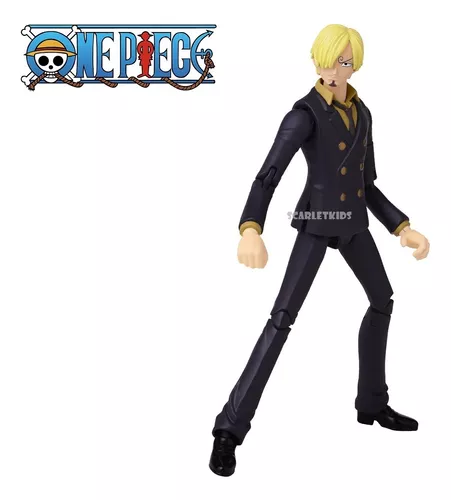 One Piece Sanji Anime Heroes Bandai Original Scarlet Kids