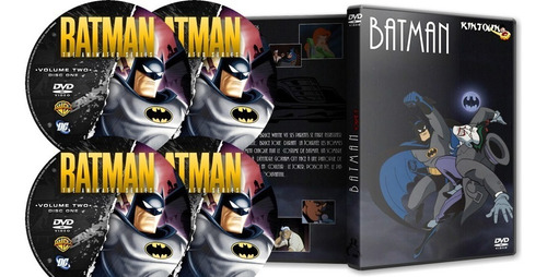 Dvds Batman A Série Animada Coleção Completa Dublada | Parcelamento sem  juros