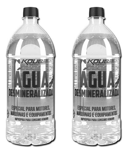 2 Águas Desmineralizada Koube Para Radiadores E Baterias 1l Cor Incolor