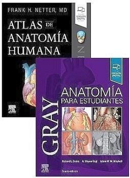 Paq. Gray Anatoma P/estudiantes 4ed.+ Mini Netter 7ed. Atl