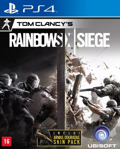 Jogo Rainbow Six Siege Playstation 4 Ps4 Game Ubisoft Física