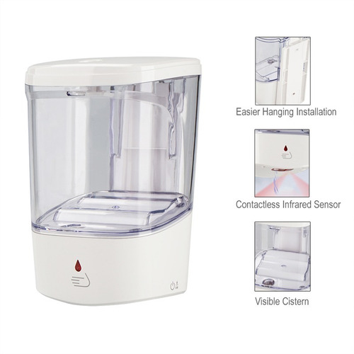 Imagen 5 de 10 de Despachador Dispensador De Gel Jabón Automático Cero Contact