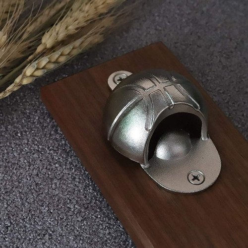 Abridor De Cerveza De Baloncesto Para Montaje En Pared, Abre