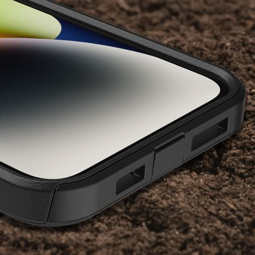 Funda Para iPhone 14 Plus Negro Delgado Dual-layer Defense