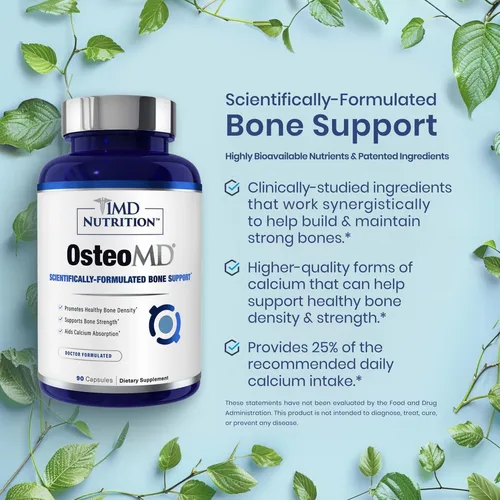 Apoyo Integral Óseo Con Hidroxiapatita Calcio Vitamina D3 K2 Sabor