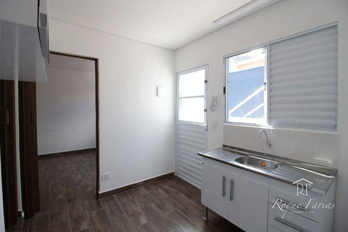 Imagem 2 de 11 de Kitnet Para Alugar, 25 M² Por R$ 1.400,00/mês - Jaguaré - São Paulo/sp - Kn0014