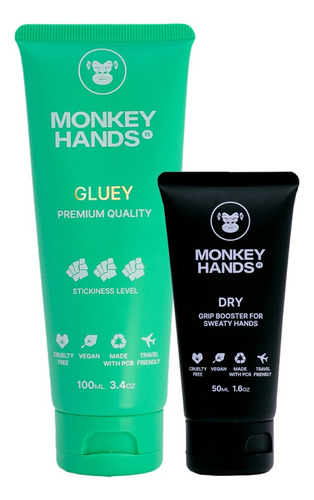 Monkey Hands Combo Agarre Duradero