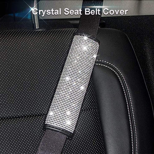 Para Decoración Coche Para Mujer Funda Volante Diamante