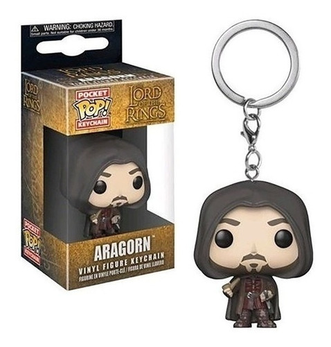 Funko Pop Keychain Llavero Lord Of The Rings Aragorn