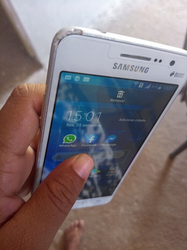 Celular Samsung Gran Duos 8 Gb Usado Com Defeito