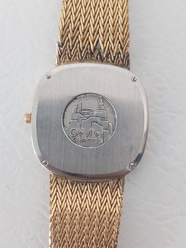 Reloj Omega Deville Quartz Vintage Para Hombre Dorado Dorado Dorado (Usado)