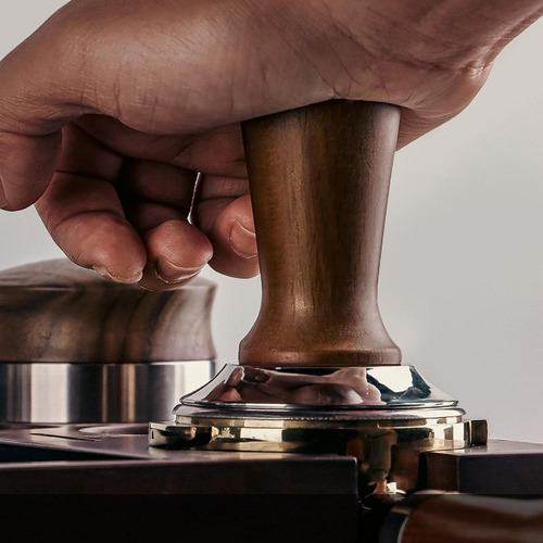 Tamper De Café Café Manipulador De Mano, Mango De 53 Mm