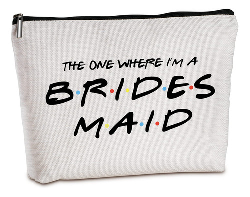 Regalos Para Damas De Honor De Novia, Bolsa De Maquillaje De