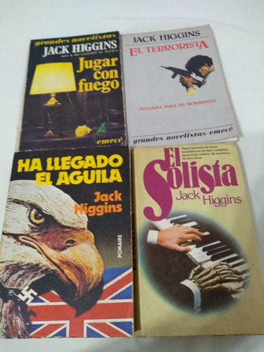 Jack Higgins X4 Jugar Con Fuego Ha Llegado El Aguila El Terr