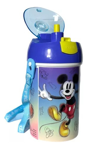 Vaso Disney 100 Años Mickey Nemo Simba Con Boton Y Correa