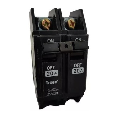 Breaker Superficial 2x20 2x30 2x40 Amp Thqc