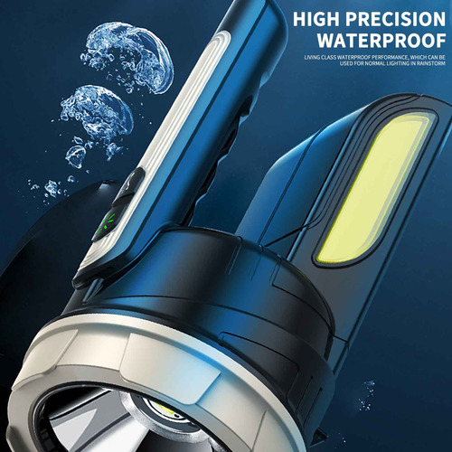 Linterna Spotlight, Foco Portátil De Alta Luminosidad, Led S