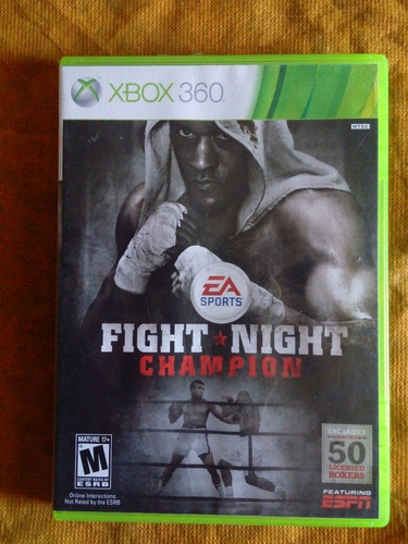Xbox 360 Juego Fight Night Champion Original En Dvd Excelent